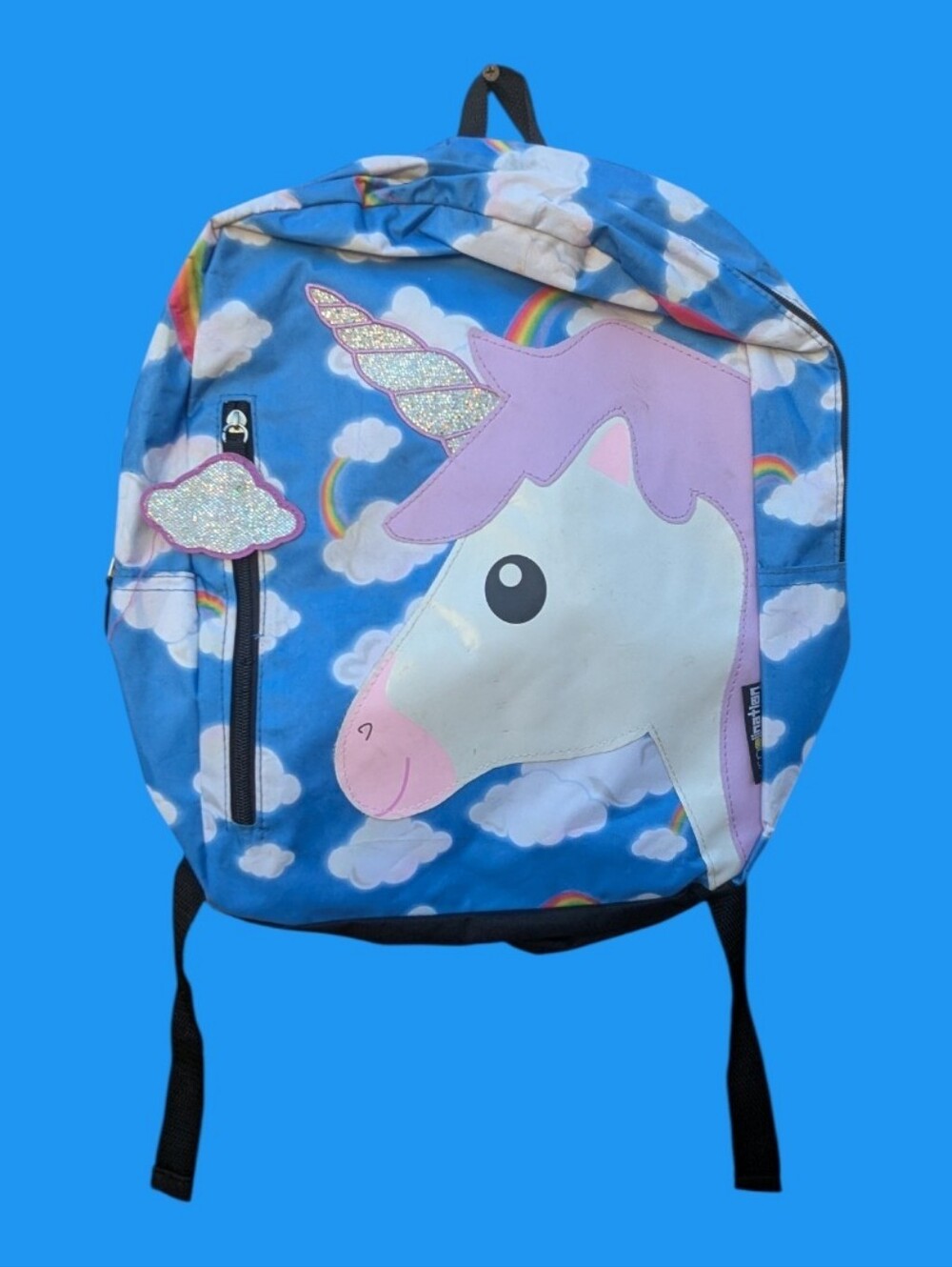Girl's Emoji Unicorn Backpack